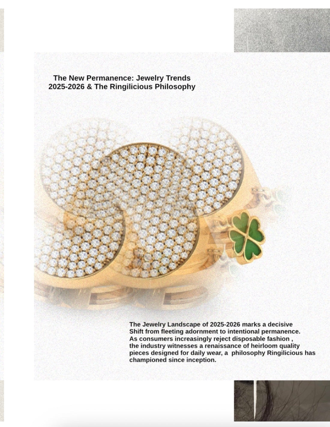 The New Permanence: Jewelry Trends 2025-2026 & The Ringilicious Philosophy